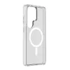 Cellularline Clear Mag - Galaxy S26 Ultra capa transparente ultra resistente com rebordo de borracha, compatível com o ecossistema Qi2 e acessórios magnéticos, tratada contra amarelecimento.