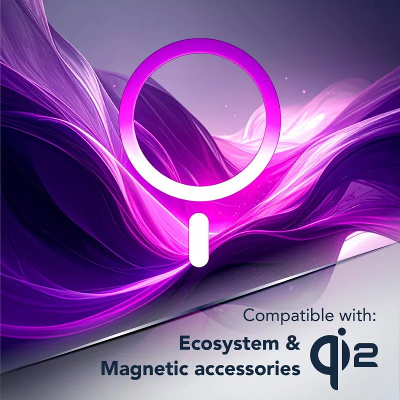 Cellularline Clear Mag - Galaxy S26 Ultra capa transparente ultra resistente com rebordo de borracha, compatível com o ecossistema Qi2 e acessórios magnéticos, tratada contra amarelecimento.