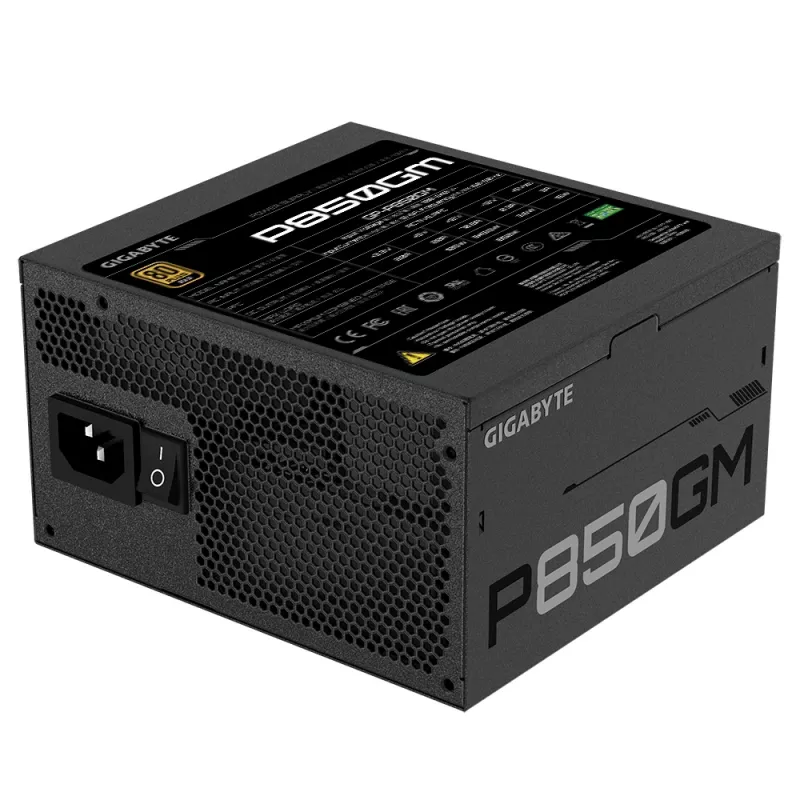 GIGABYTE P850GM fonte de alimentação 850 W 20+4 Pin ATX ATX preto