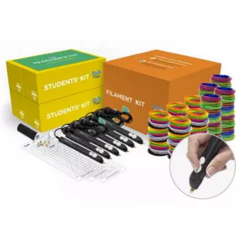 3Doodler FLOWEDU caneta 3D preta