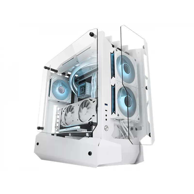 Mars Gaming MC-EDGEW Midi Tower branco