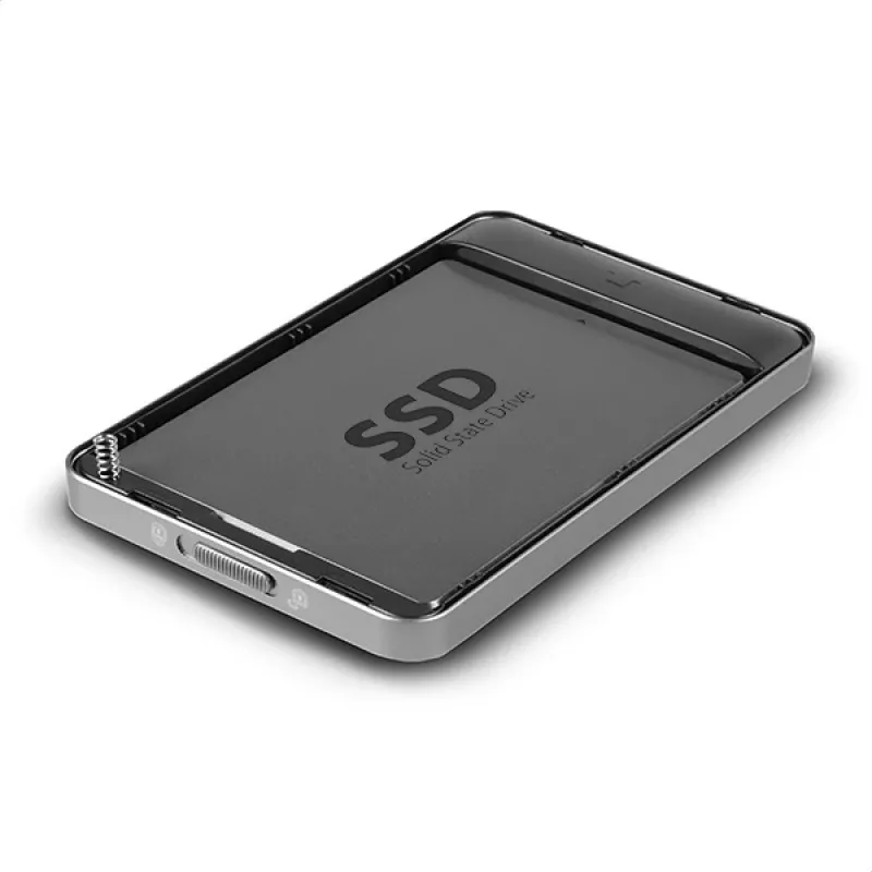 AXAGON EE25-F6G - caixa para HDD / SSD - 2,5 polegadas - SATA - Serial ATA II - Serial ATA III - 5 Gbit/s - conectividade USB - cinzento