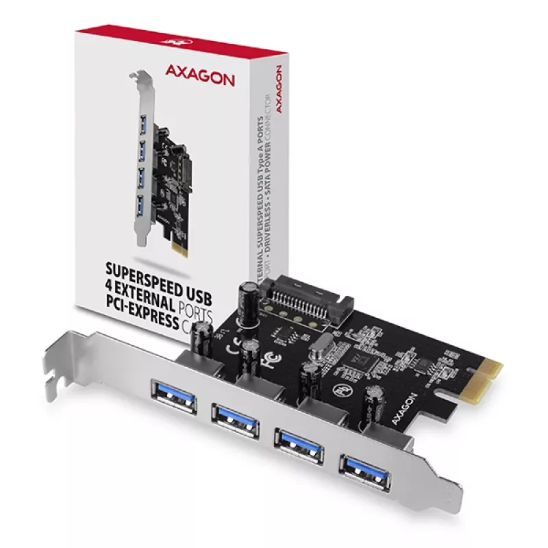 Axagon PCEU-430VL placas de interface/adaptador internas USB 3.2 Gen 1 (3.1 Gen 1)