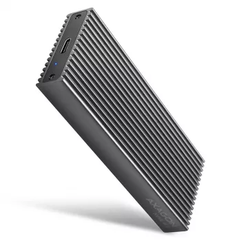 AXAGON EEM2-XR - capa - metal - prateado - M.2 - qualquer marca - 112 mm