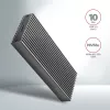 AXAGON EEM2-XR - capa - metal - prateado - M.2 - qualquer marca - 112 mm