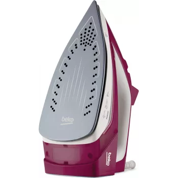 Beko SIM3126R ferro de engomar a vapor base cerâmica 2600 W vermelho
