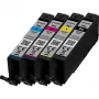 Cartuchos de tinta Canon CLI-581 BK/C/M/Y multipack, preto, ciano, magenta, amarelo, tinta pigmentada, 5,6 ml, 5,6 ml, multipack