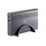 Caixa para disco rígido Conceptronic 3,5 polegadas USB 3.0, caixa HDD, 3,5 polegadas, Serial ATA, Serial ATA II, 4,8 Gbit/s, conectividade USB, grafite