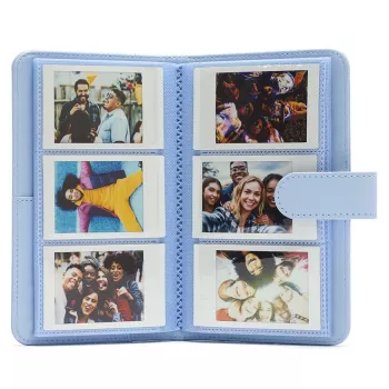 Álbum de fotografias Fujifilm 4177088 azul 108 folhas 62 x 46