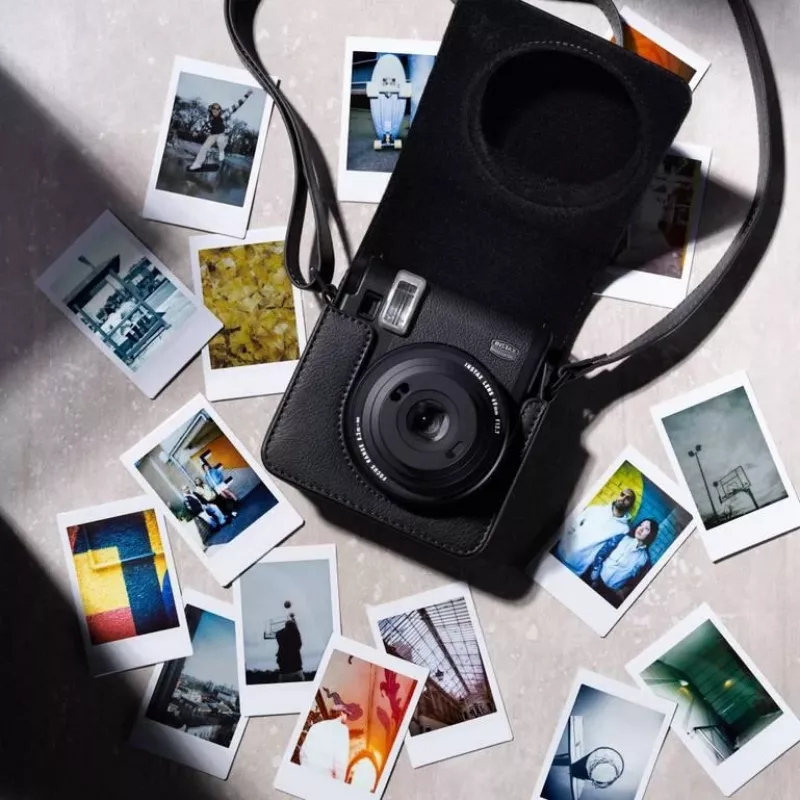 Bolsa de ombro Fujifilm 70100162646 preta Instax mini 99