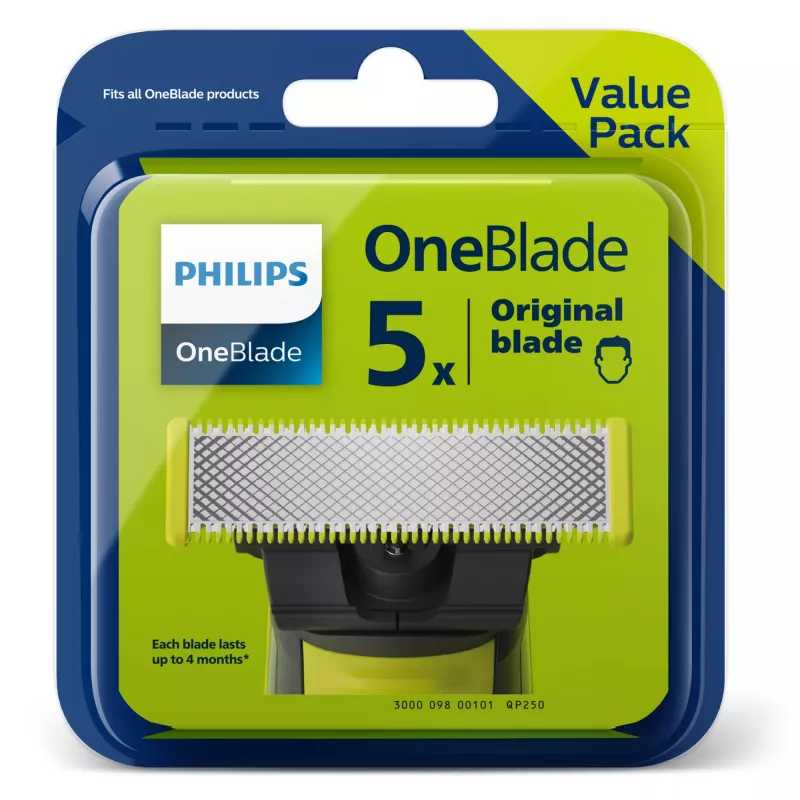 Lâmina de substituição Philips Norelco OneBlade OneBlade QP250/50