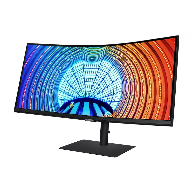 Monitor de computador Samsung S65UA 86,4 cm (34 polegadas) 3440 x 1440 píxeis UltraWide Quad HD LCD preto