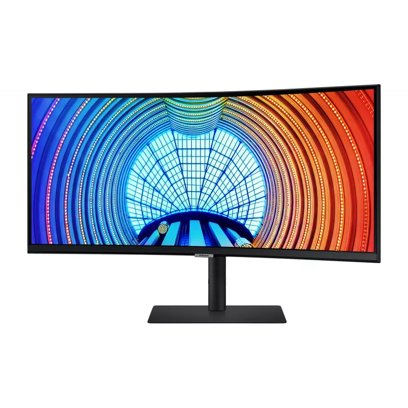 Monitor de computador Samsung S65UA 86,4 cm (34 polegadas) 3440 x 1440 píxeis UltraWide Quad HD LCD preto