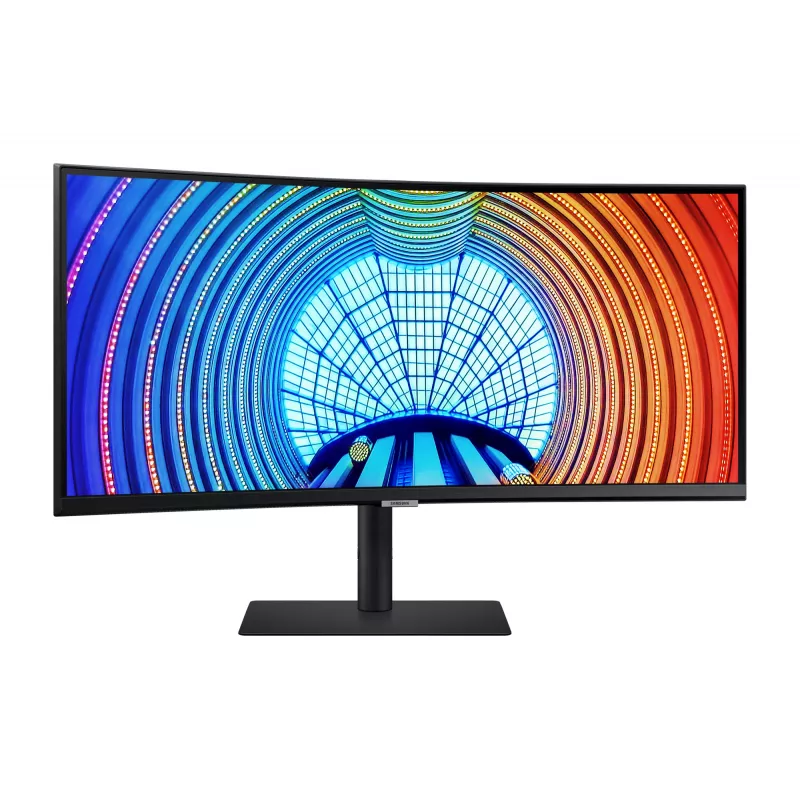 Monitor de computador Samsung S65UA 86,4 cm (34 polegadas) 3440 x 1440 píxeis UltraWide Quad HD LCD preto