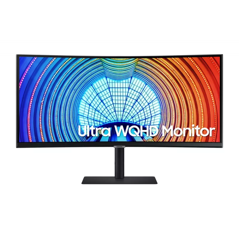 Monitor de computador Samsung S65UA 86,4 cm (34 polegadas) 3440 x 1440 píxeis UltraWide Quad HD LCD preto