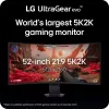 Monitor de computador LG 52G930B-B.AEU 132,1 cm (52 polegadas) 5120 x 2160 píxeis preto