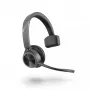 Headset HP POLY Voyager 4310 UC — Bluetooth sem fios, arco de cabeça, supra-aural, 50 m de alcance, 122 g, Preto