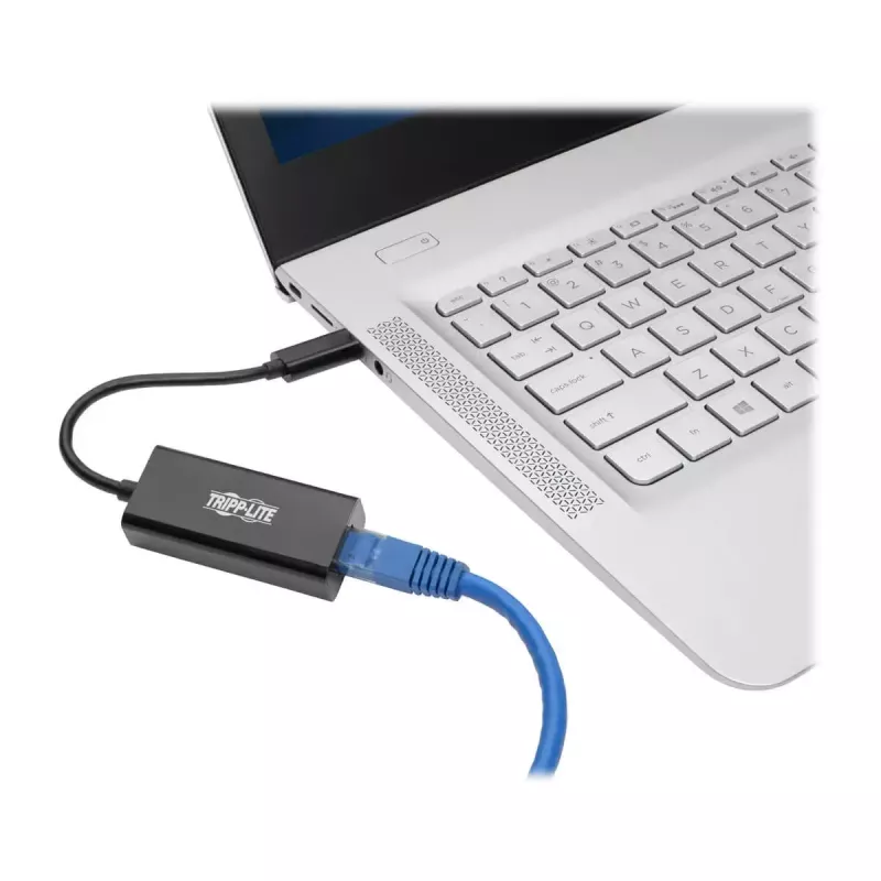 Adaptador de rede USB-C para Gigabit Tripp Lite U436-06N-GB preto