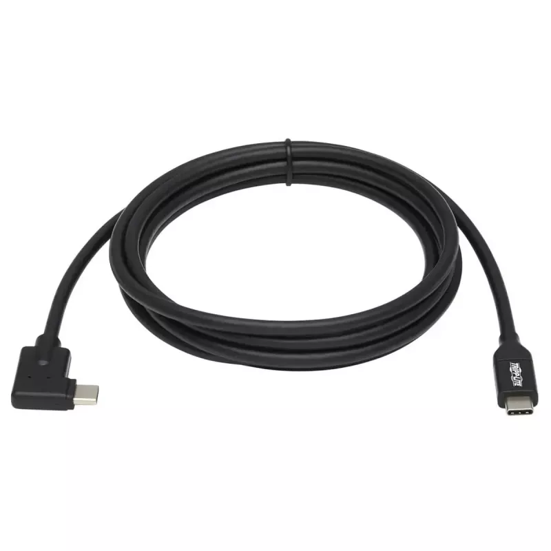 Cabo USB-C Tripp Lite U420-02M-RA 2 m USB 3.2 Gen 1 Thunderbolt 3 angular