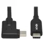 Cabo USB-C Tripp Lite U420-02M-RA 2 m USB 3.2 Gen 1 Thunderbolt 3 angular