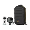 Bolsa para máquina fotográfica Lowepro HARDSIDE CS 60 — bolsa rígida, compacta, 140×85×227 mm, preta/laranja