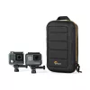 Bolsa para máquina fotográfica Lowepro HARDSIDE CS 60 — bolsa rígida, compacta, 140×85×227 mm, preta/laranja