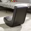Cadeira gaming para consola x rocker Neo Hex Edition — assento e encosto acolchoados, largura 410 mm, profundidade 855 mm, altura 650 mm
