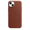 Capa Apple iPhone 14 Plus em pele com MagSafe Umber