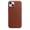 Capa Apple iPhone 14 Plus em pele com MagSafe Umber