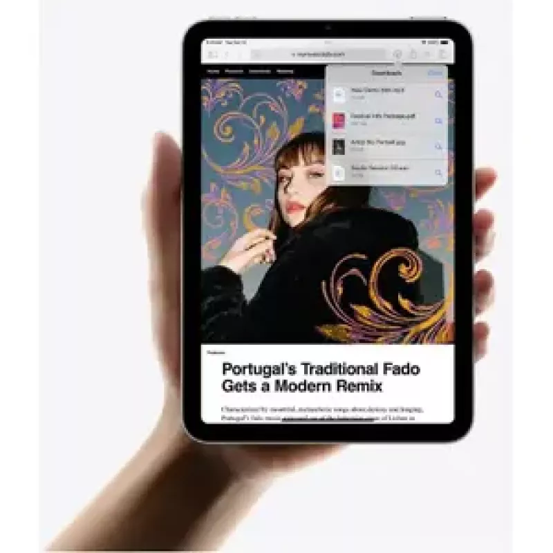 Tablet Apple iPad mini 8,3 polegadas A17 Pro 256GB iPadOS 18