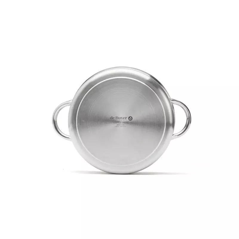Molheira de Buyer 3505.24 4 L redonda aço inoxidável 24 cm