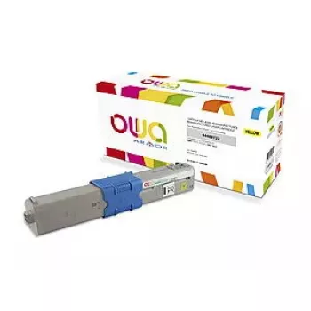 Toner OWA Armor compatível com OKI 44469722 5000 páginas amarelo
