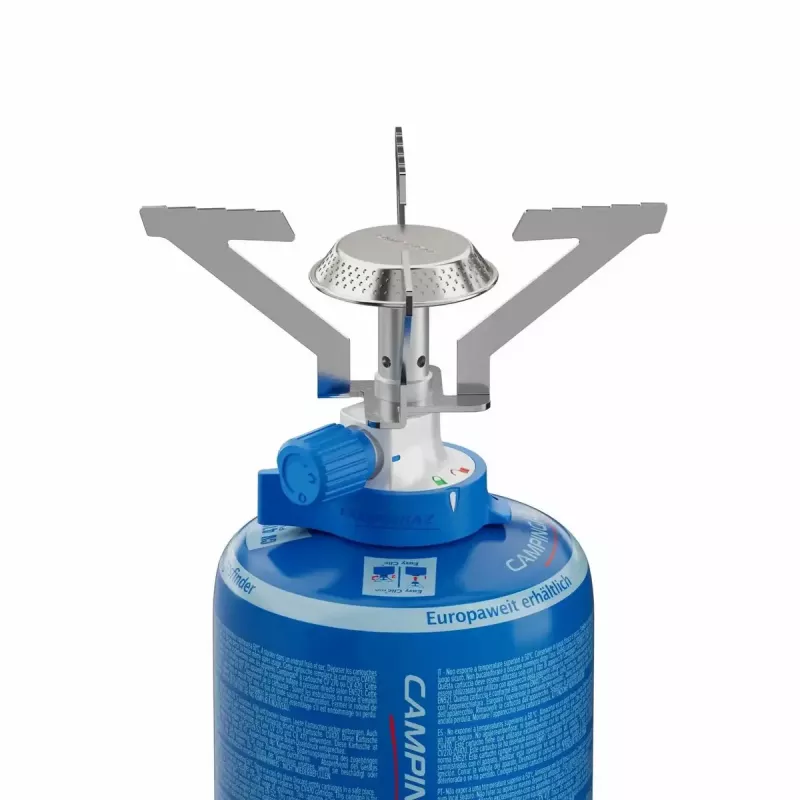 Fogão de campismo a combustível líquido Campingaz 2227471 — um queimador, gás natural, 200 g, 95 mm de altura, 13,5 cm de diâmetro