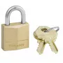 Cadeado para mala MASTER LOCK 20 mm de largura com corpo maciço em latão