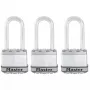 Cadeado MASTER LOCK 45 mm Excell laminado pack de 3 com arco de 51 mm