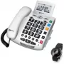 Telefone de emergência com fios Geemarc SERENITIES com anúncio de voz