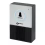 Campainha RING Geemarc 595 U.L.E sem fios IP44 pilha AA 50 m de alcance preto/prateado
