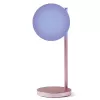 Candeeiro de mesa LED Lexon Bubble Lamp LH70LP rosa-claro 15W com carregador sem fios
