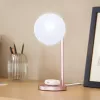 Candeeiro de mesa LED Lexon Bubble Lamp LH70LP rosa-claro 15W com carregador sem fios