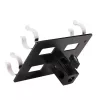 Conjunto de montagem Nanlite Pavotube Double Bank 2 T12 LED mastro preto