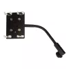 Conjunto de montagem Nanlite Pavotube Double Bank 2 T12 LED mastro preto