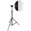 Modificador de luz Nanlite LT-FZ60 prateado branco 45 cm de diâmetro