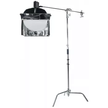 Modificador de luz Nanlite LT-FZ60 prateado branco 45 cm de diâmetro