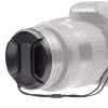 Tampa de objetiva Kaiser Fototechnik 6847 4,3 cm preta para DSLR