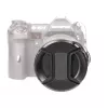 Tampa de objetiva Kaiser Fototechnik 6847 4,3 cm preta para DSLR