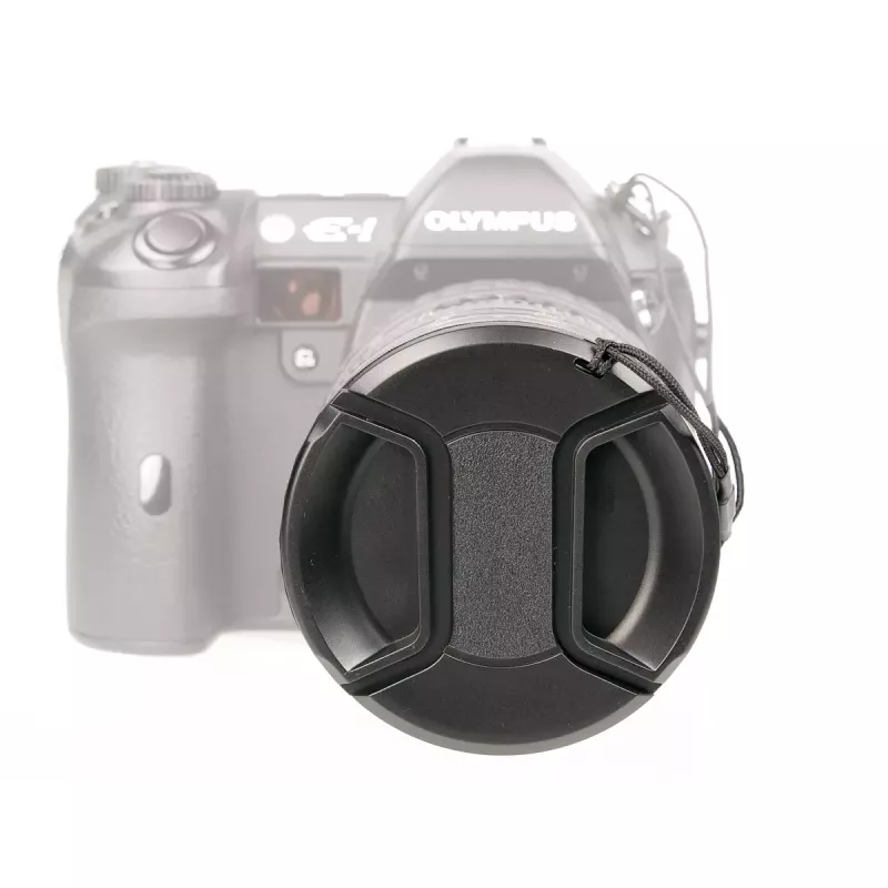 Tampa de objetiva Kaiser Fototechnik 6848 4,6 cm preta para DSLR