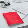 Dossier de argolas Leitz WOW A4 vermelho argolas redondas polipropileno 32 mm