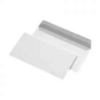 MAILmedia 257100 Envelope C5, sem janela, branco, 100 g/m², autoadesivo