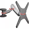 Suporte de parede para TV Schwaiger LWHD5530 511 preto