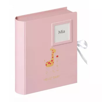 Caixa de arrumação Walther Design Baby Animal FB-148-R retangular rosa